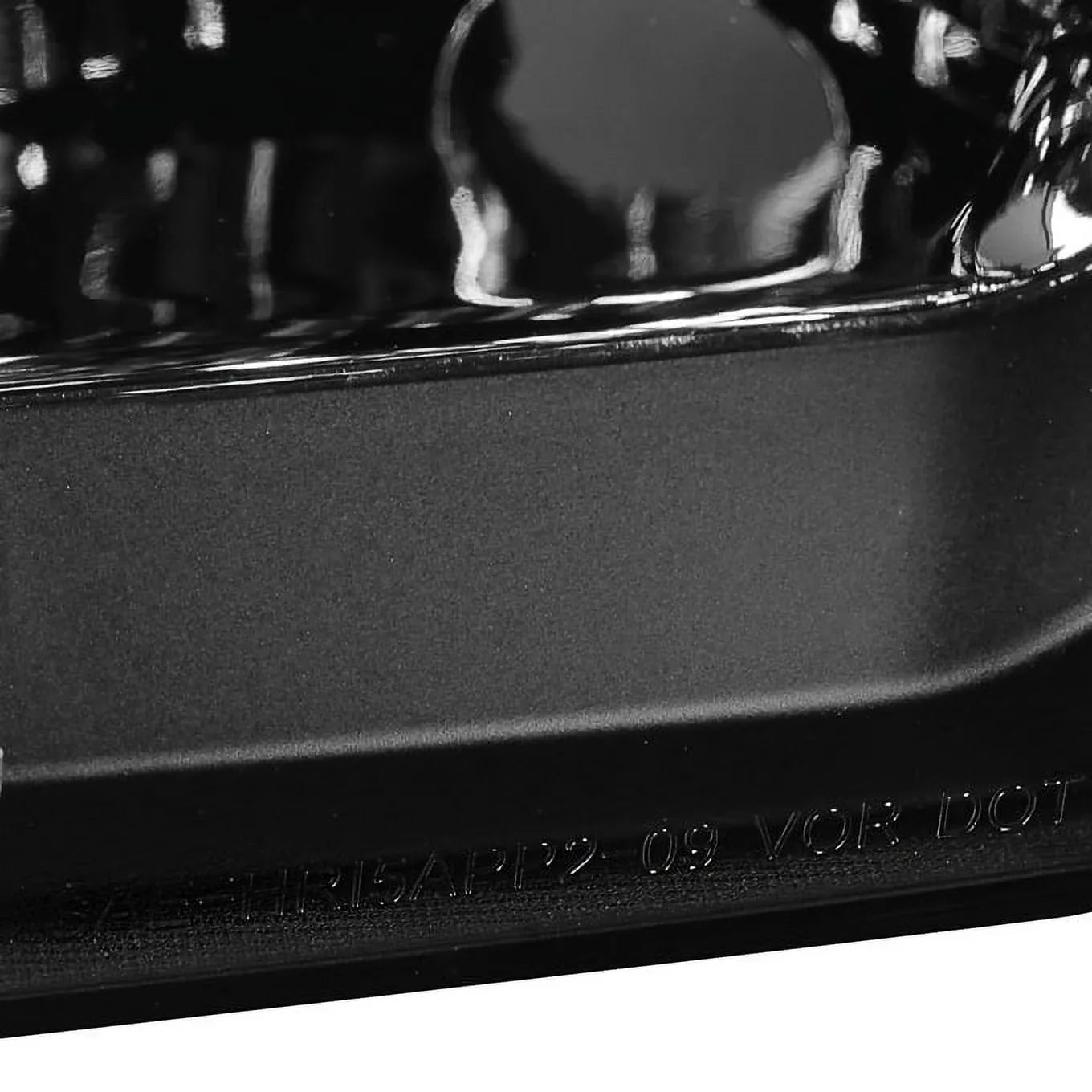 AKKON - For [ LED Halo Ring] 09-14 F150 F-150 Pickup Truck Black Projector Headlights + LED Tail light Set