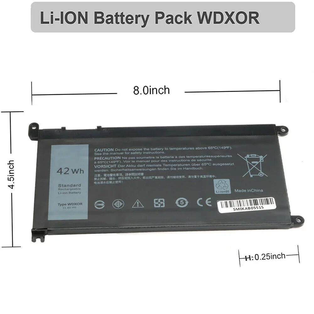 42WH WDX0R Power Unit for Inspiron 5565 7573 Series P66F P75F P69G CYMGM