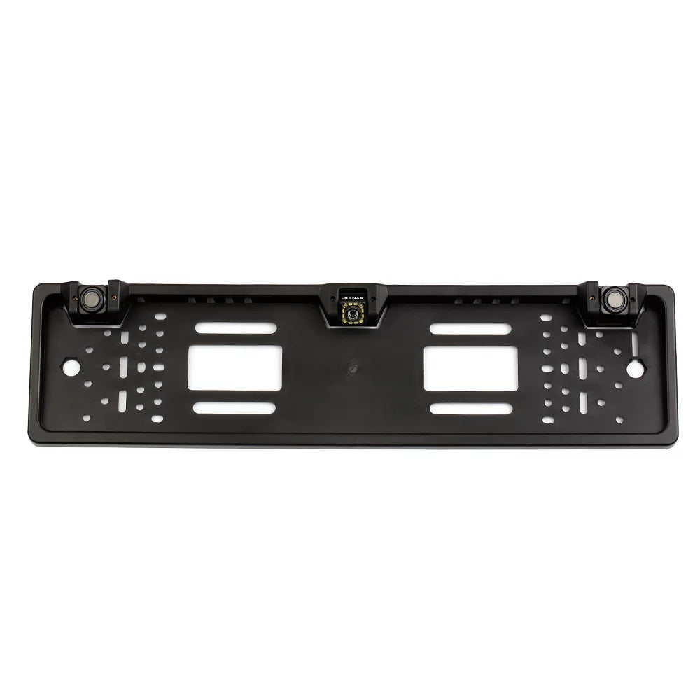 Tomshoo European License Plate Storage Backup Camera, 12 LED Rear View Camera, Car Reversing System, Parking Sensor