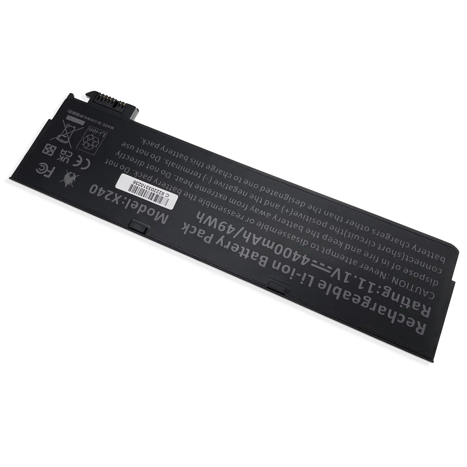 Cell for Lenovo ThinkPad P50S W550s T440 T450 T460 S440 S540 K2450 L450 L460 L470 T440 T450 T550 45N1130 45N1125 0C52861 4400mAh