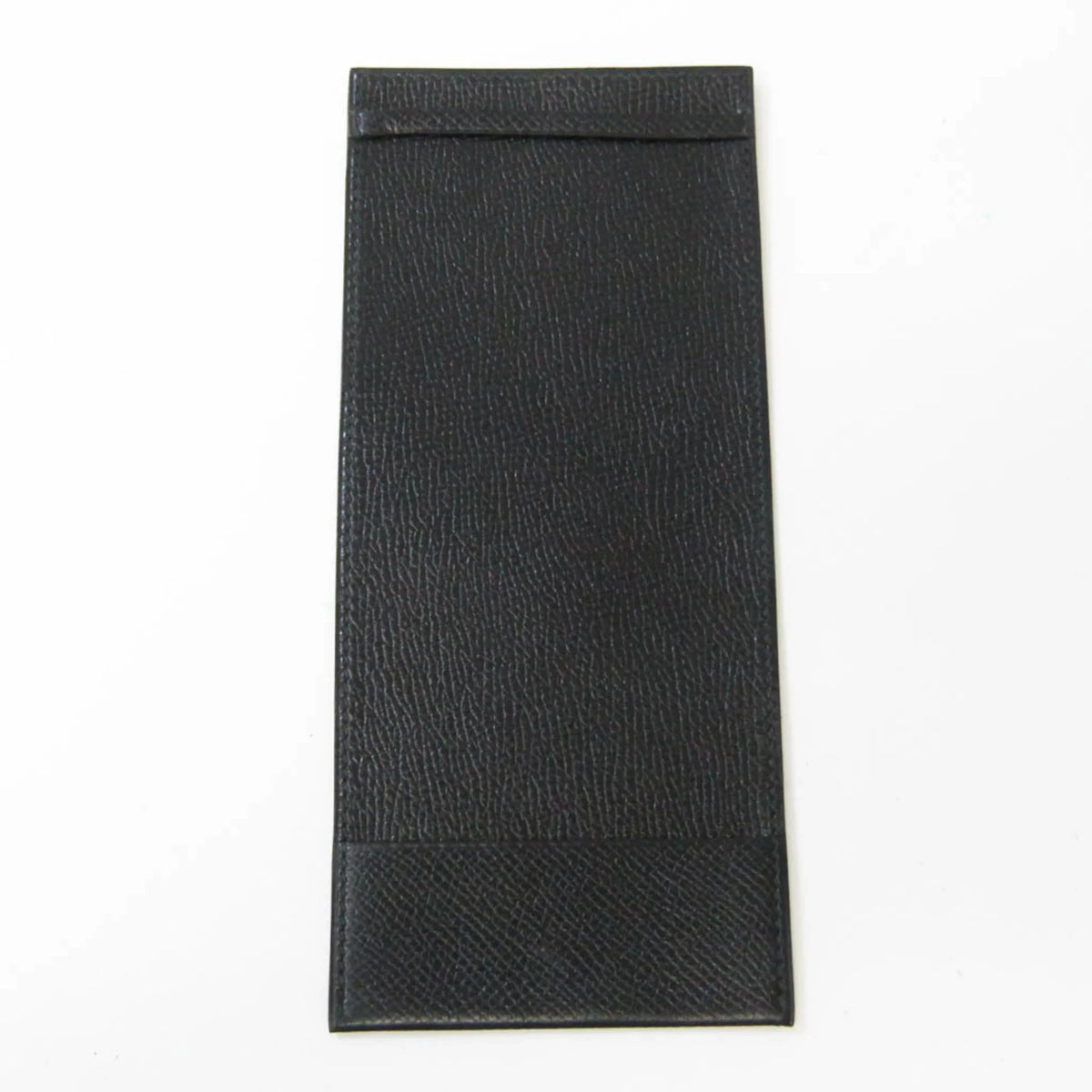 Pre-Owned Hermes Travel Case Men,Women Epsom Leather Long Wallet (bi-fold) Black (Good)