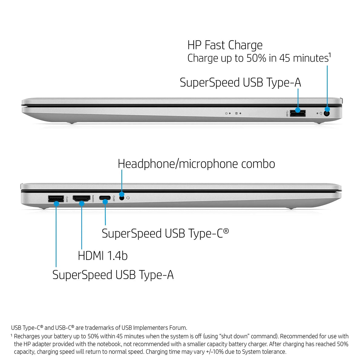 HP High Performance Business (2022) | 17.3" FHD (1920 x 1080) IPS | 11th -1135G7 Heart Iris Xe Graphics | 12GB DDR4 | 256GB Solid State Drive | Fullsize Keyboard | Windows 10 Pro | TLG 32GB USB