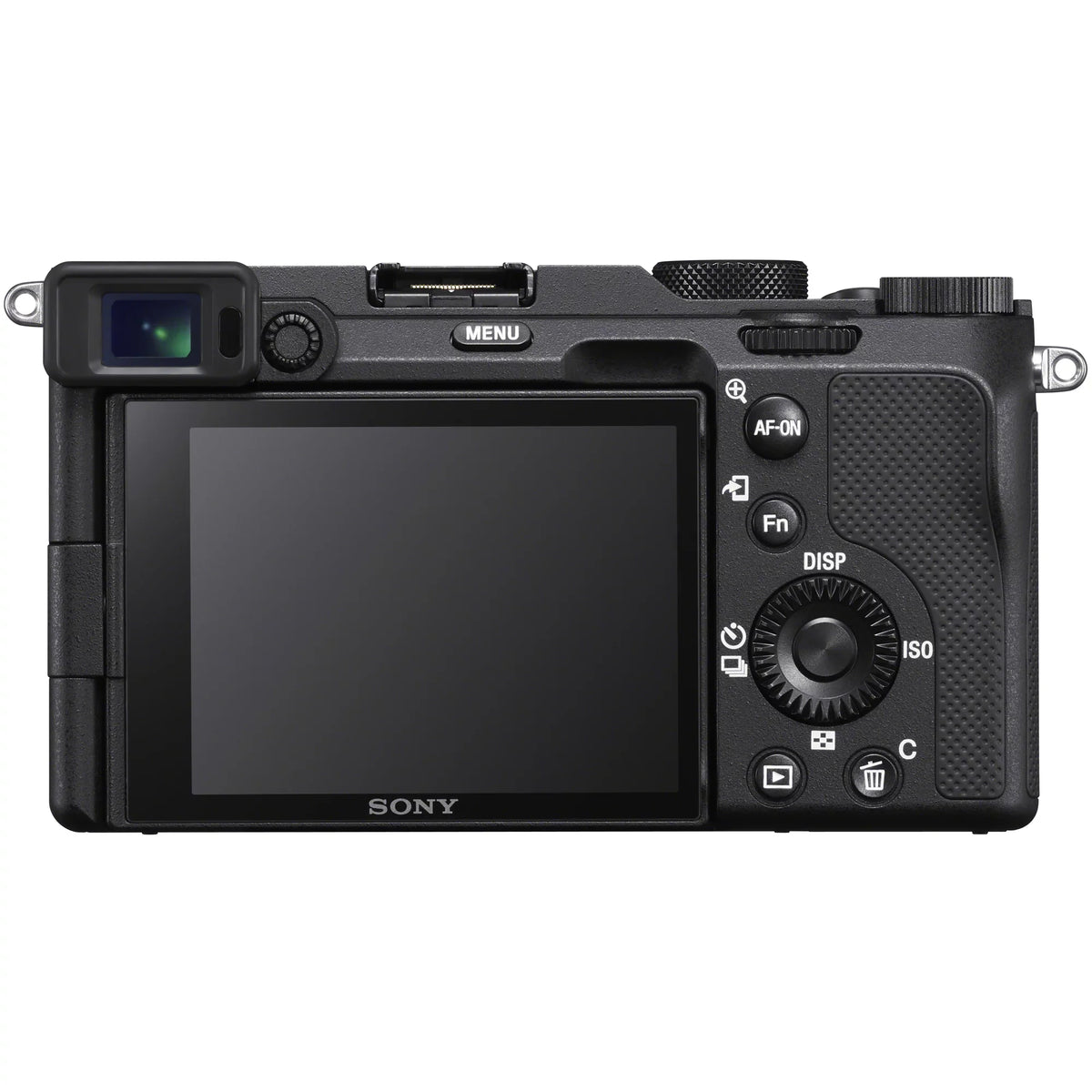 Sony a7C Mirrorless Full Random Access Memory Camera Body with Sony FE 24mm F2.8 G Compact Lens SEL24F28G Black ILCE7C/B Bundle with Deco Gear Photography Backpack Case + Microphone + LED + Monopod and Accessories