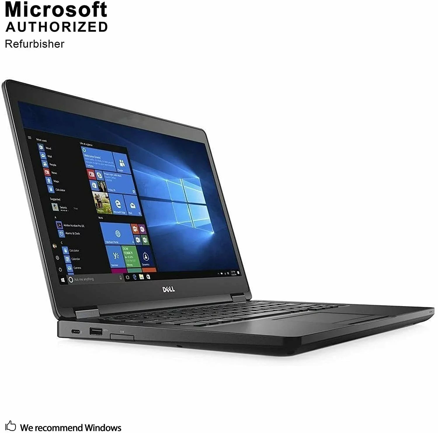 Second-hand 5480 Business , 14.0'' HD (1366 x 768) Non-Touch, 6th Gen Central Unit -6300U, 16GB Storage 256GB Solid Storage HD 520 Graphics, Windows 10 Pro