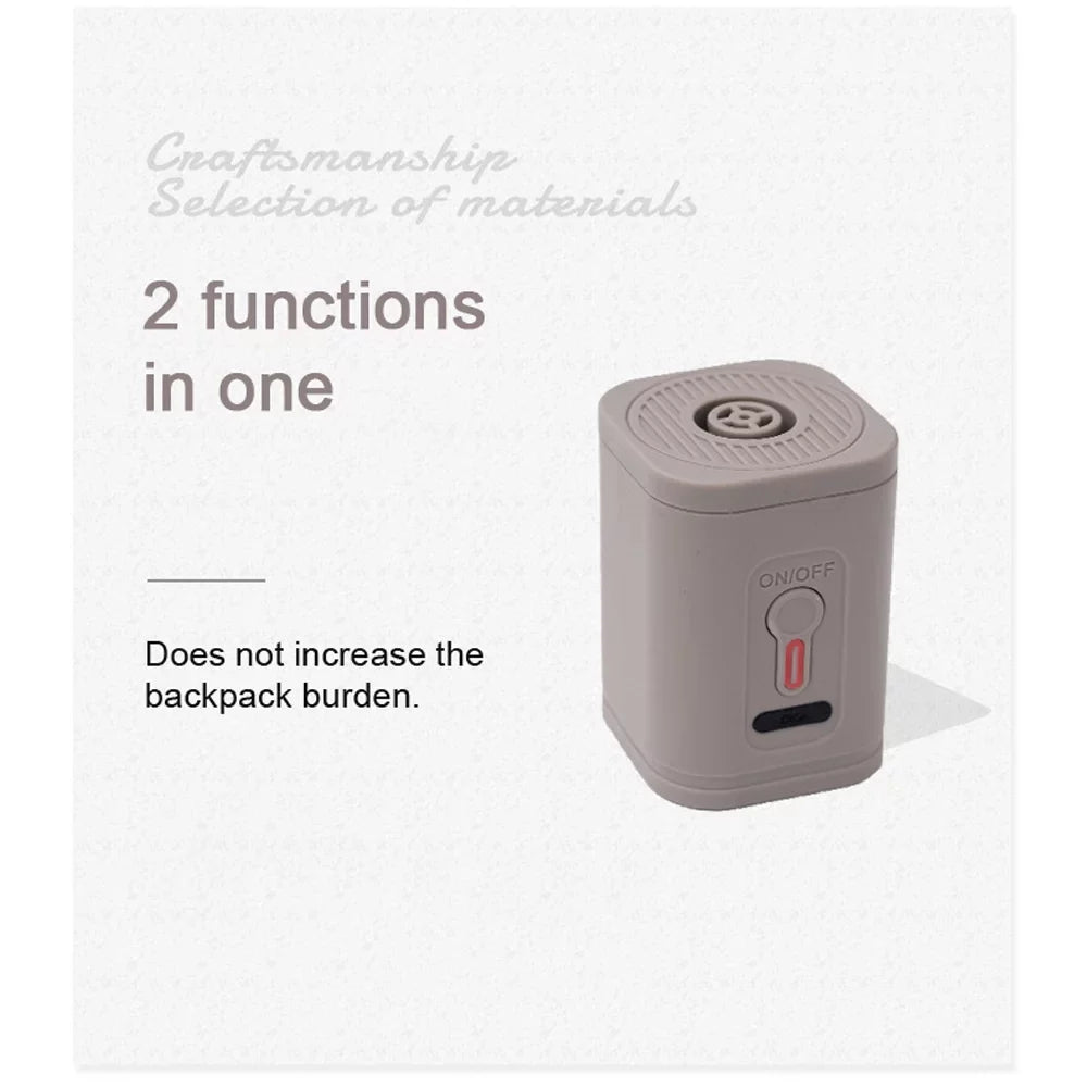 Tickas Multifunctional Portable Cordless Electric Inflator -use Outdoor Inflatable and Pump Mattress Inflator Pump