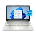 HP 2022 15.6" FHD Micro-Ege Display PC 11th Gen Heart -1135G7 12GB DDR4 Random Access Memory 256GB NVMe Solid State Drive Iris Xe Graphics Webcam HDMI WiFi AC BT USB-C Silver Windows 10 Pro w/RE USB Drive