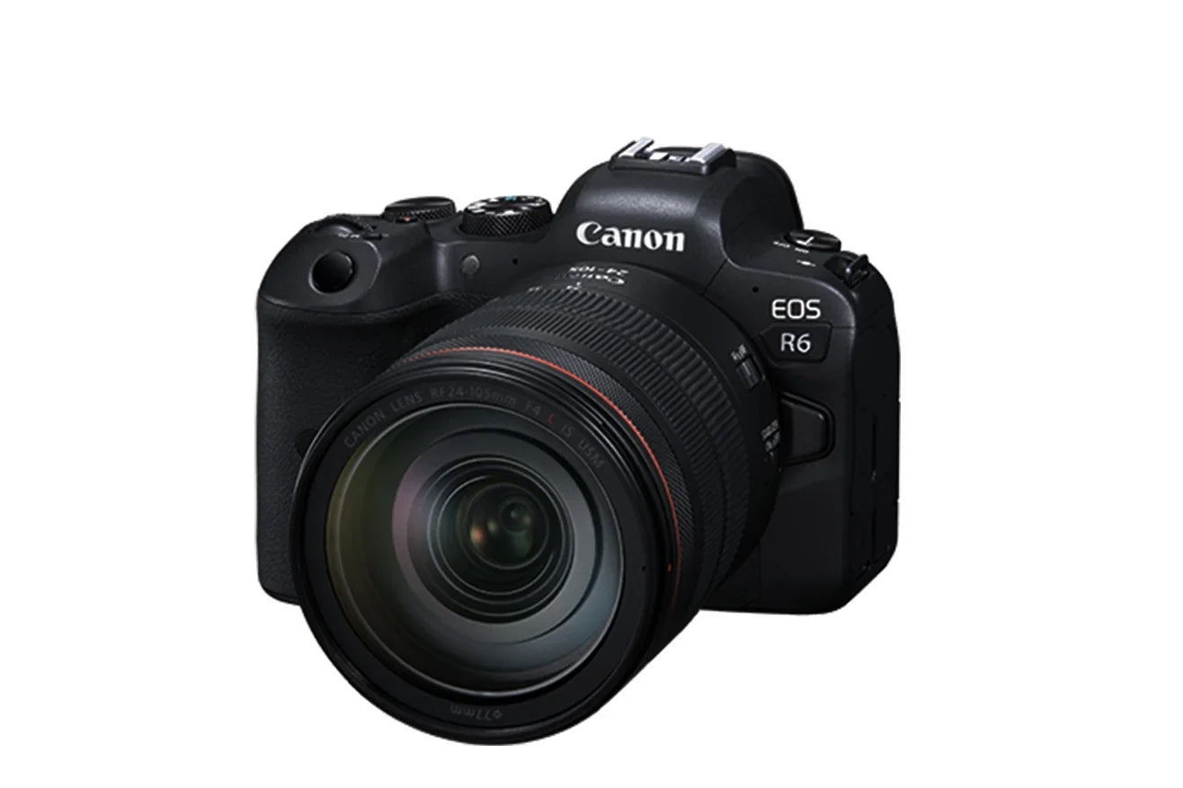 Canon EOS R6 Memory Mirrorless Camera + RF24-105mm F4 L is USM Lens Kit (International Model)