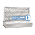 16x24x1, Purolator / Air Guard Hi-E 40 Extended Surface Pleated Air Filter, Mechanical MERV 8, (6 Pack)