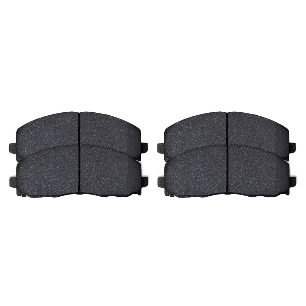 AutoShack Front and Rear Brake Rotors and Memory Pads Kit Replacement for 2012-2020 Dodge Grand Caravan Journey 2012-2016 Chrysler Town & Country 2013-2015 Memory C/V 2012 VW Routan 2.4L 3.6L V6 AWD FWD