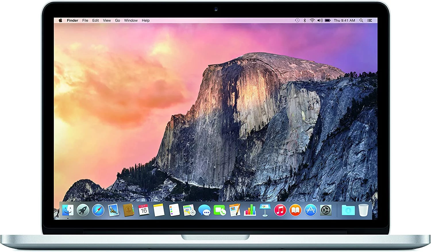Apple MacBook Pro 13-inch ( 2.9GHz, 512GB Solid Storage (Early 2015, MF841LL/A) - Silver Bundle with Black Zipper Sleeve + Starter Kit + Cleaning Kit (Refurbished)