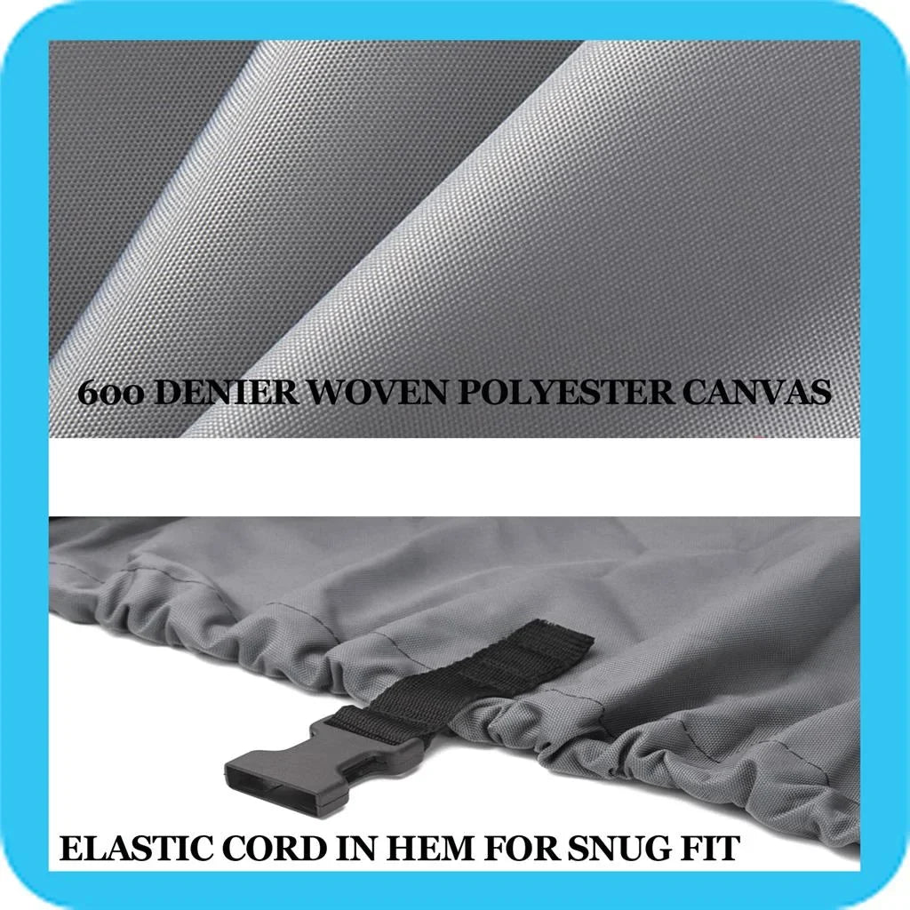 BOAT COVER Compatible for GREGOR EAGLE 17 WALK-THRU 2006-2012 STORAGE, TRAVEL, LIFT