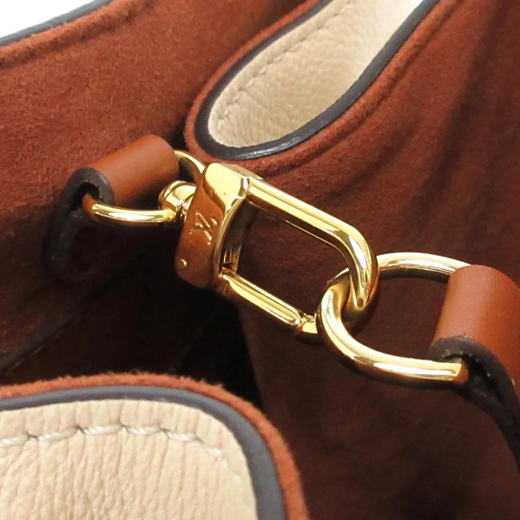 Pre-Owned Authenticated Louis Vuitton Random Access Memory Fold Tote PM Canvas Brown Satchel Unisex (Good)