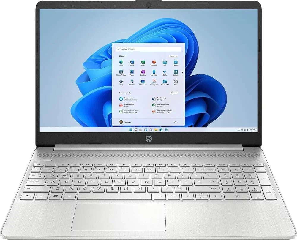 Restored HP 15ef2723od 15.6" FHD 1920x1080 Ryzen 3 5300U 2.6GHz 8GB 256GB Windows 11 (Refurbished)