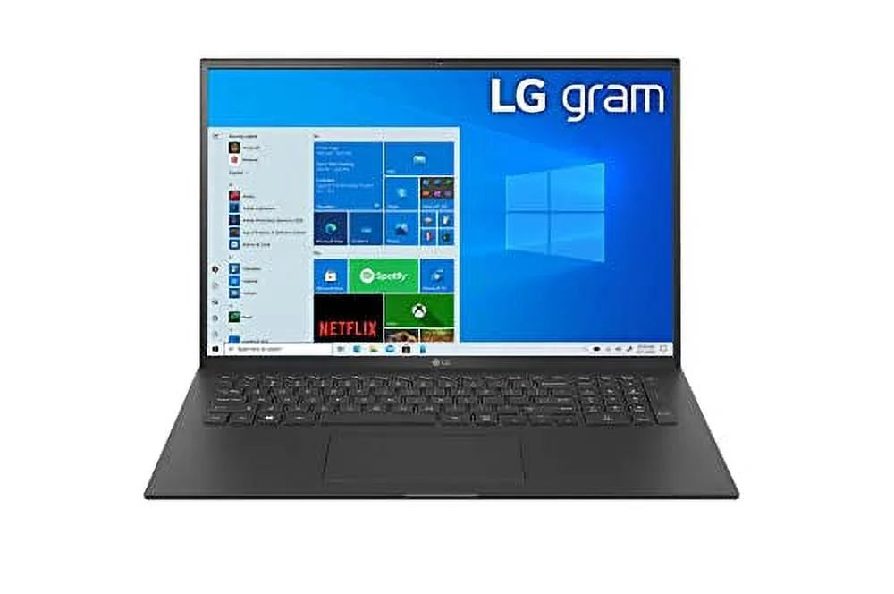 LG 2023 Storage Ultralight 17" WQXGA IPS LGD Evo Processor i7-1260P 16GB LPDDR5 512GB+1TB Solid State Drive Iris Xe Graphics HDMI WiFi 6E Thunderbolt4 Backlit FPR Full Day Energy Source Windows 10 Home w/RE USB