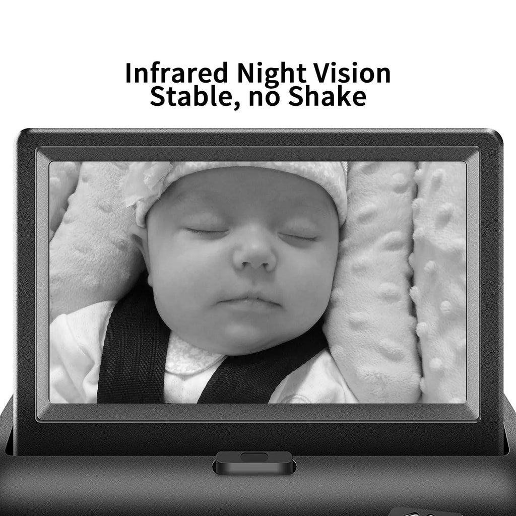 Docooler Car 4.3'' Car Monitor with Infrared Night Vision Plug and Play View Infant in Rear Facing Seat with Wide Crystal Clear View Easily to Observe The 's Every Move