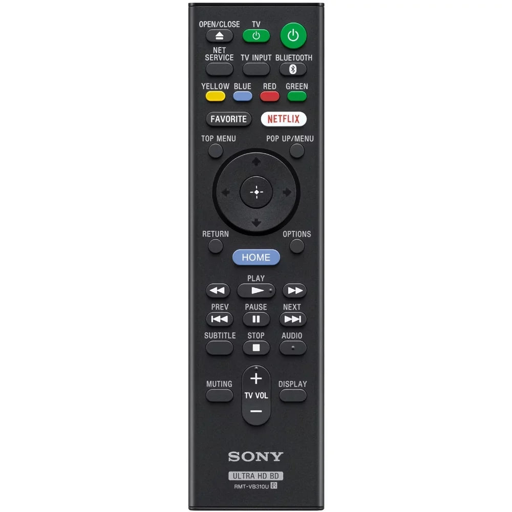 Sony UBP-X800 - 4K Ultra HD Smart Blu-Ray Player with Hi Res + Accessories Bundle Includes, 2.4GHz Wireless Backlit Keyboard w/ Touchpad, 6ft HDMI Cable and Laser Lens Cleaner for DVD/CD Players