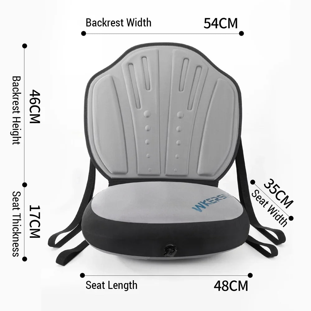 Arealer Detachable Kayak Seat - Back Support and Adjustable for Ultimate Comfort