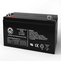 Yakea R200 12V 100Ah Solar Energy Source - This Is an AJC Brand Replacement