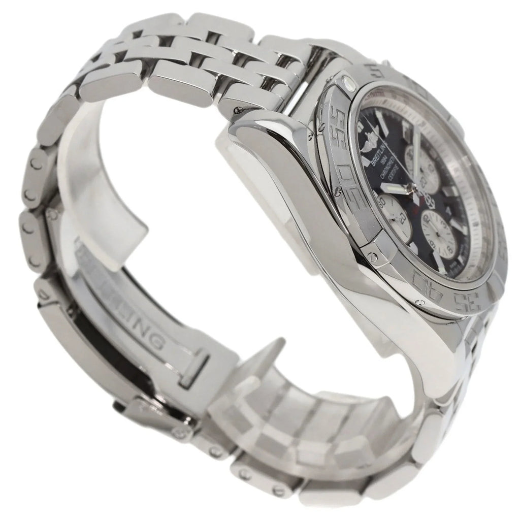 Pre-Owned Breitling AB0110 Chronomat 44 Watch Stainless Steel/SS Men's BREITLING (Good)