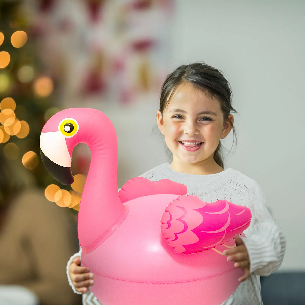 Floating Pool Lights 2PCS, Solar Flamingo Pool Lights for Inground Pools Waterproof, Glow in The Dark Light Up Swimming Pool Accessories, Solar Floating Lights for Pool Flamingo Party Decor