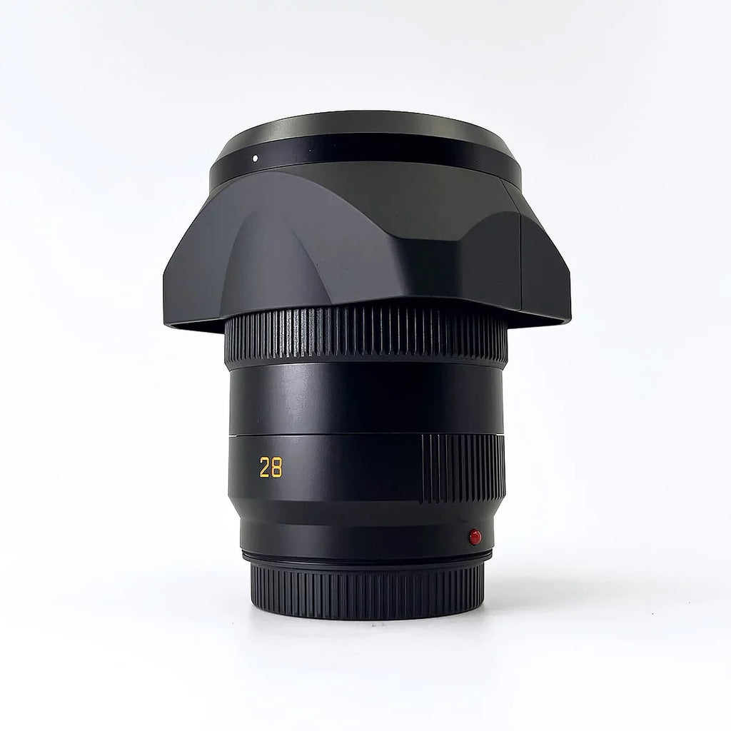 Leica APO-Summicron-SL 28mm f/2 Aspherical Lens + Padded Medium Sized Case + 67mm 3-Piece Filter Kit + Lens Cap Keeper + 6Ave Cleaning Kit