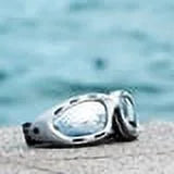 Vented Floating Jet Ski Goggles | Jettribe Silver Random Access Memory / Smoke Tint Lens