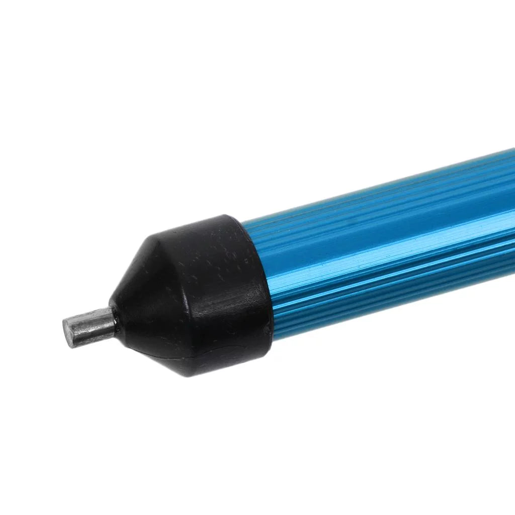 Fishing Rod Holder Tripod Stand Telescopic Fishing , Adjustable and Lightweight Blue