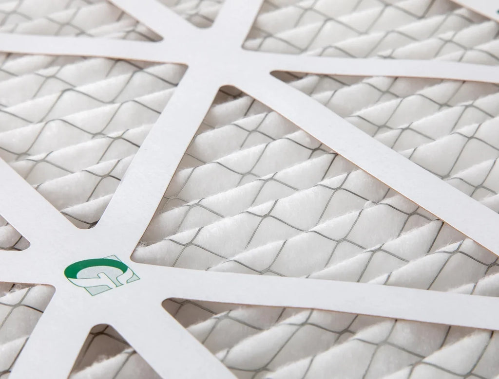 12x24x4 MERV 10 Pleated AC Furnace Air Filters by Glasfloss Industries. ( 3 Pack ) Exact Size: 11-3/8 x 23-3/8 x 3-3/4