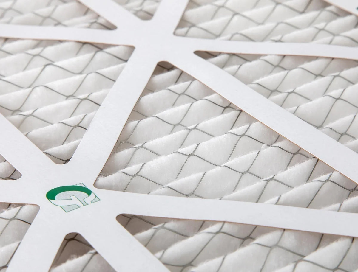 12x24x4 MERV 10 Pleated AC Furnace Air Filters by Glasfloss Industries. ( 3 Pack ) Exact Size: 11-3/8 x 23-3/8 x 3-3/4