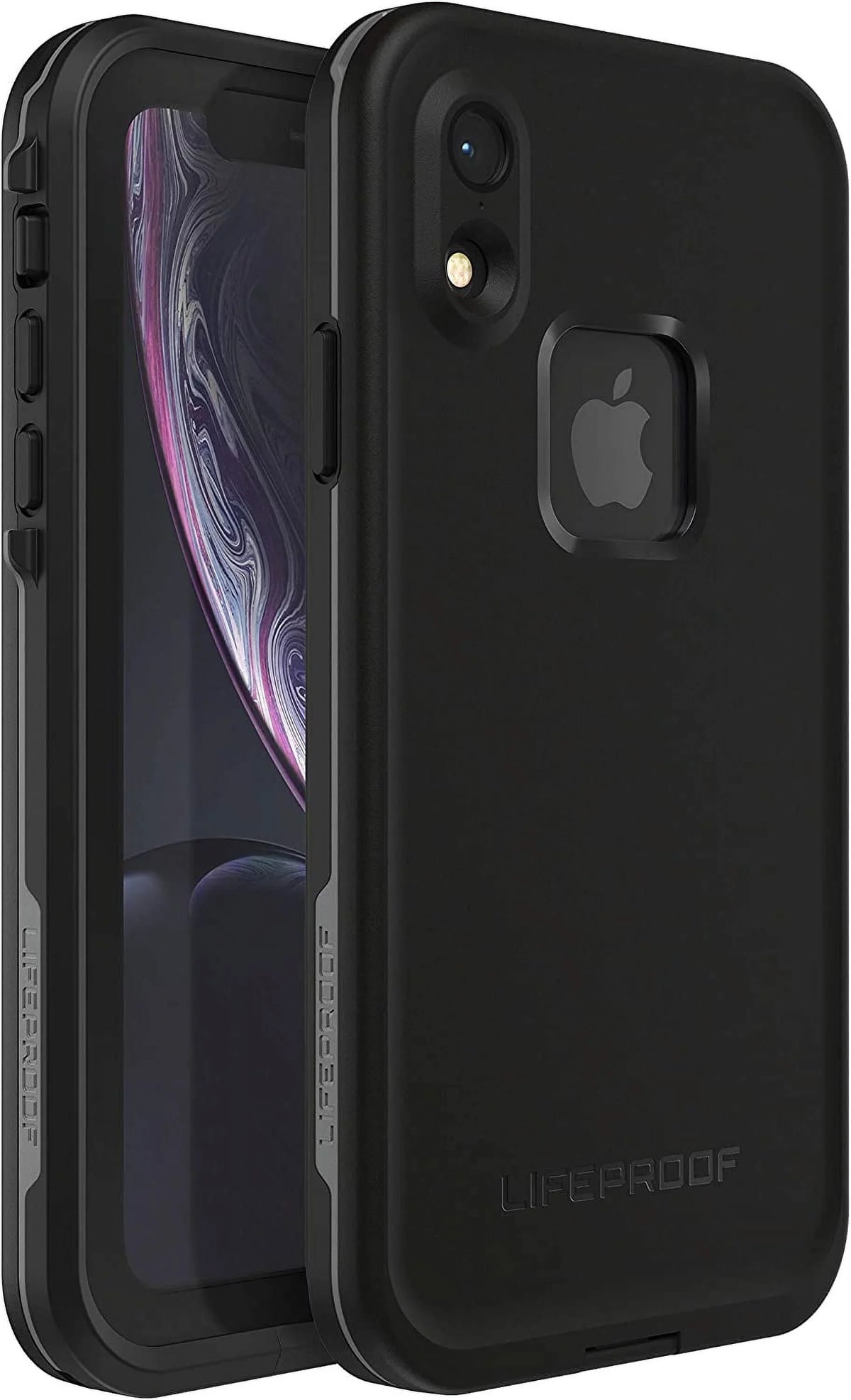 LifeProof FRE Series Waterproof Case for iPhone XR, Asphalt