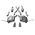 2.5 in. dia. Sport Cat-Back Rear Exit Exhaust System for 2011-2019 Jeep Grand Cherokee 5.7 L - Natural