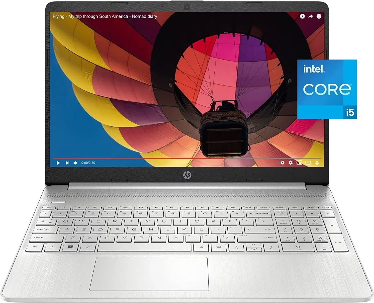 HP 15 inch , FHD Display, 12th Gen Central Unit , 16 GB Storage 512 GB Solid State Drive Iris Xe Graphics, Windows 11 Home, 15-dy5399nr (2023)