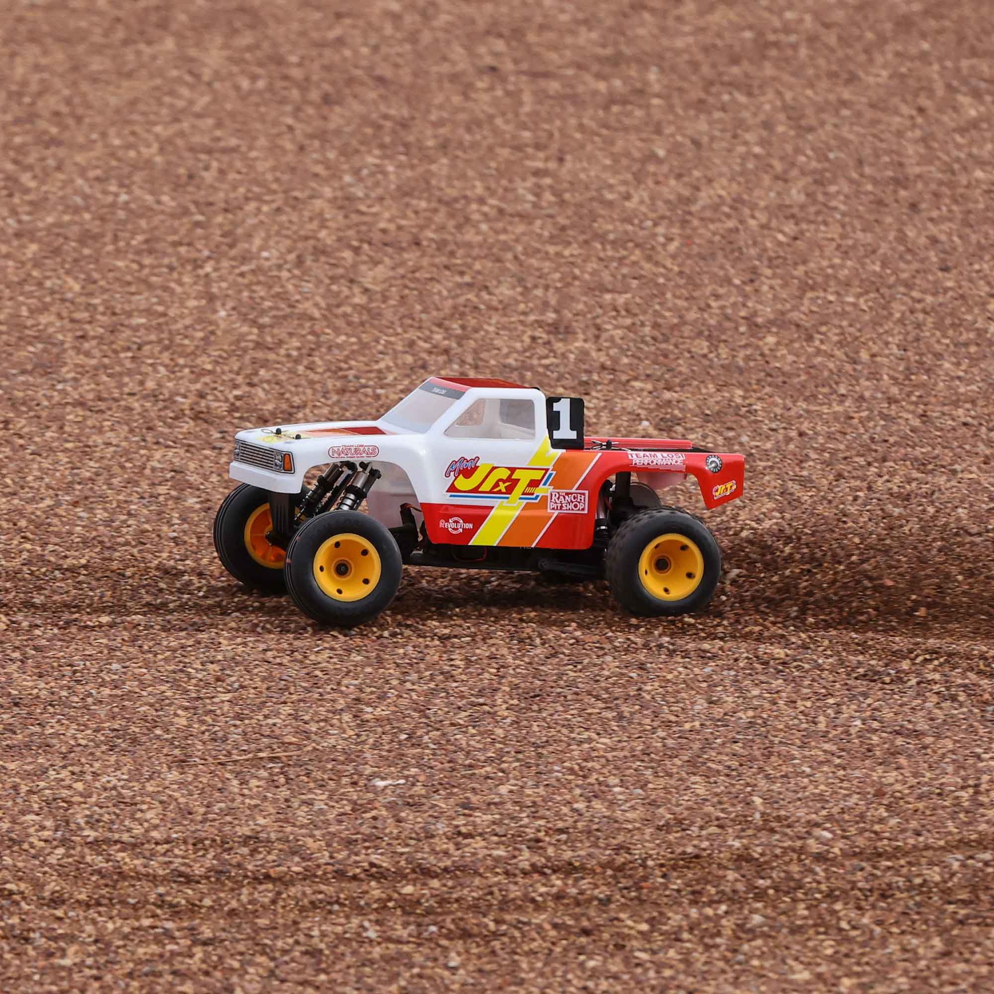 Losi RC Truck 1/16 Mini JRXT Brushed 2 Wheel Drive Limited Edition Racing Monster Truck Ready-To-Run Power Unit and Charger Included LOS01021 Trucks Electric RTR Other Trucks Electric RTR Other