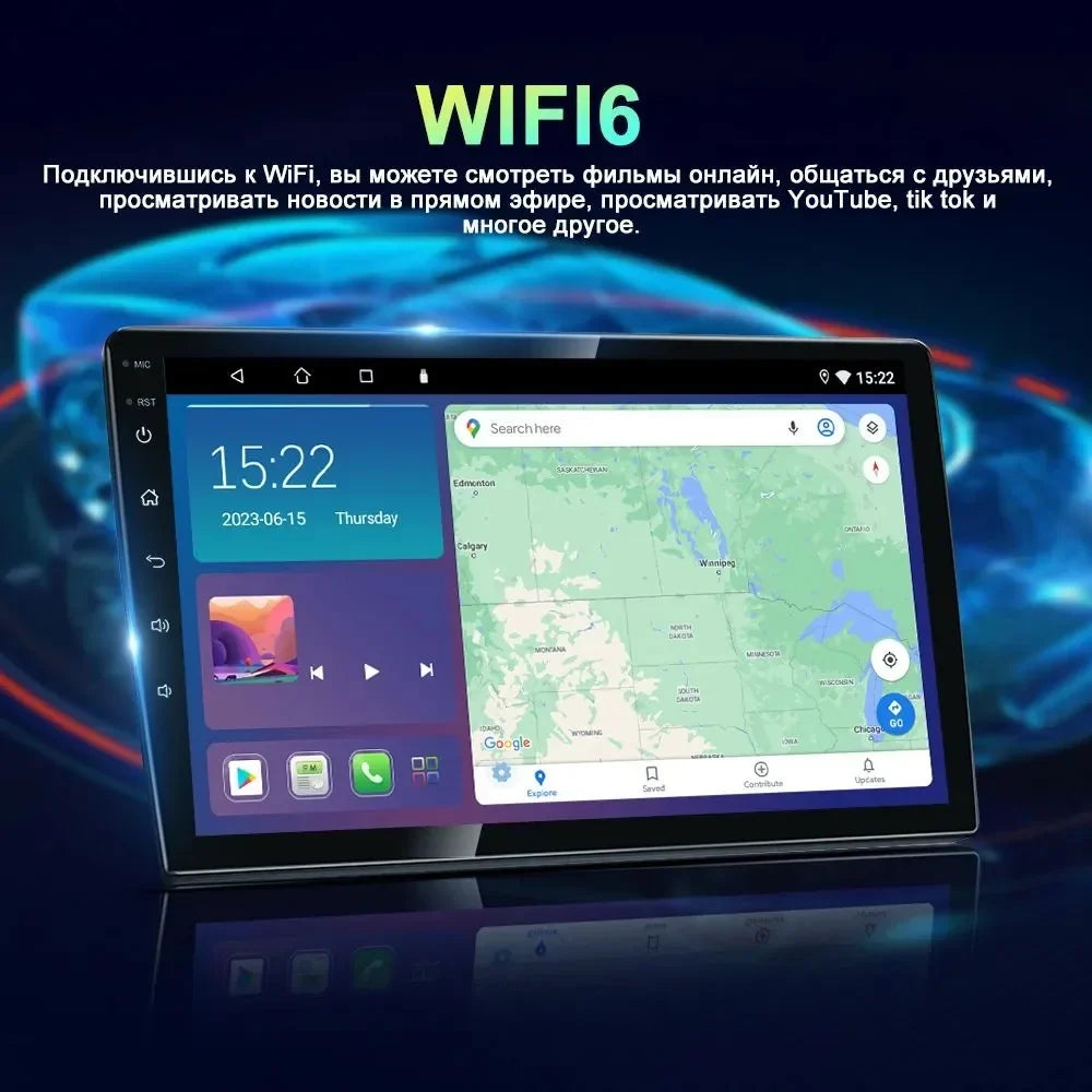 4-64GB Android13 For Honda CRV 1997-2001 Carplay Car Stereo Radio GPS WIFI CAM