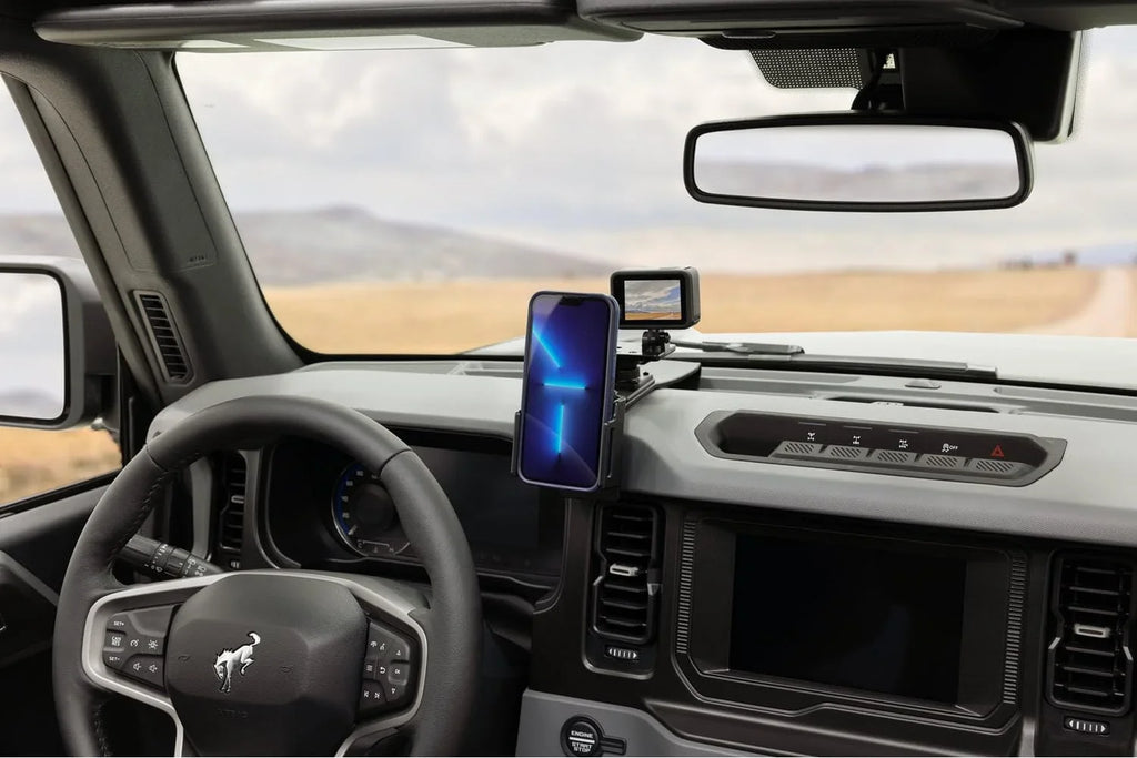 Scosche PC855700 ProClip Center Dash Phone Mount Compatible with 2021-2023 Ford Bronco SUVs (Mounting Base Only)