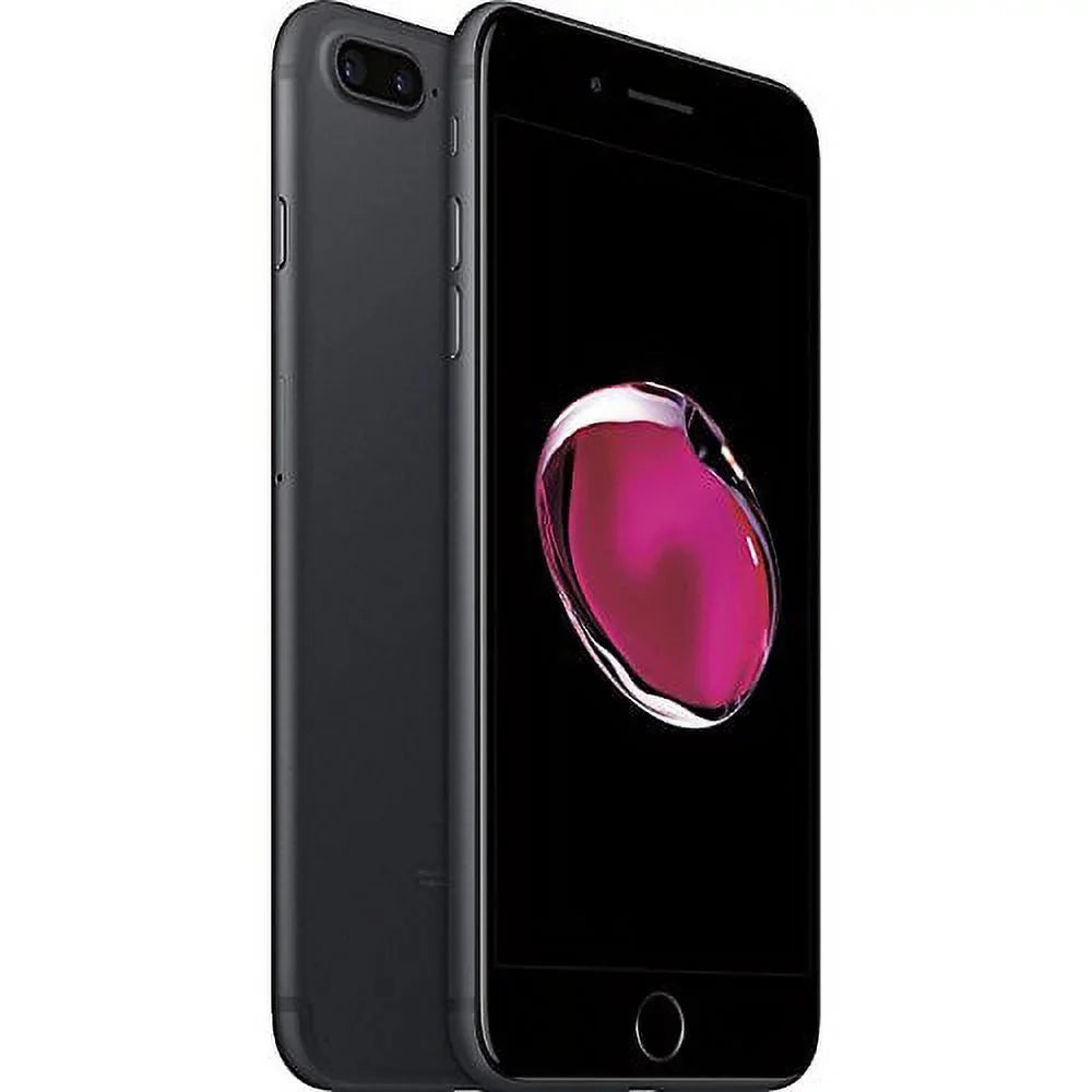 Restored Apple iPhone 7 Plus 32GB, Black - Locked Straight Talk/TracFone (Refurbished)