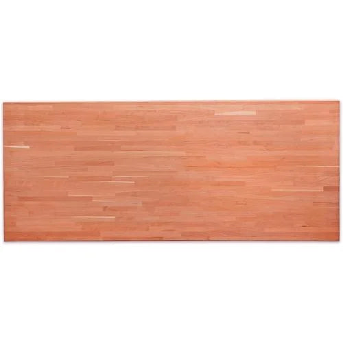 Butcher Block Counter Top, Grown Cherry Solid Hardwood Countertop, Wood Slabs For Kitchen, Reversible, Both Side Polished, Prefinished With Food-Safe Oil, 1.5" Thickness, 60" L X 25" W