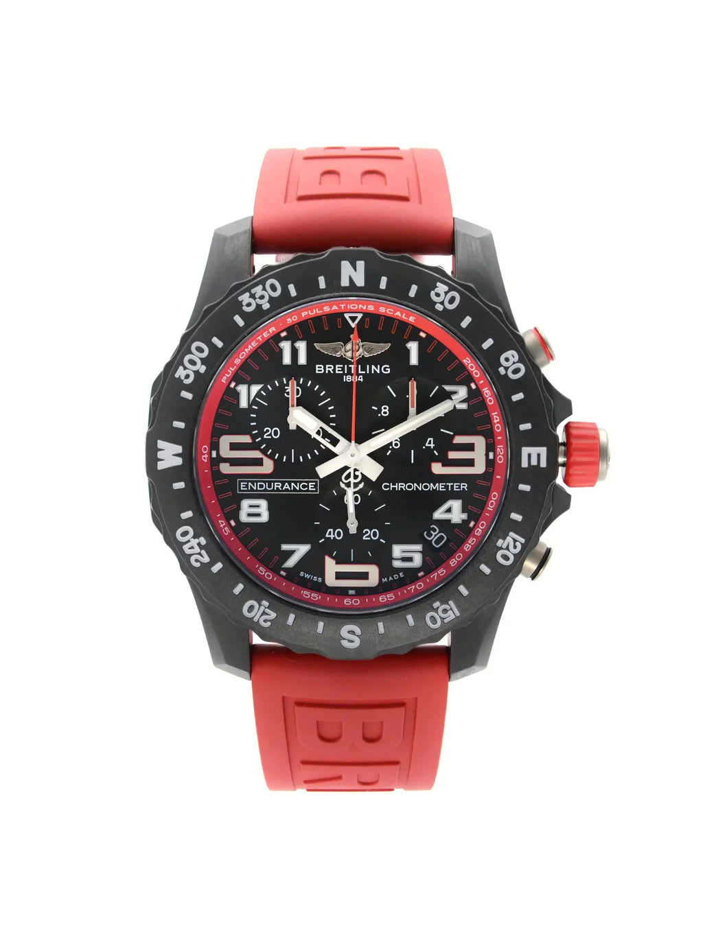 Breitling Endurance Pro Breitlight Red Black Dial Quartz Watch X82310D91B1S1