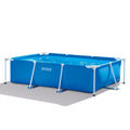 Intex 9.8' x 29.5'' Rectangular Storage Above Ground Outdoor Backyard Swimming Pool