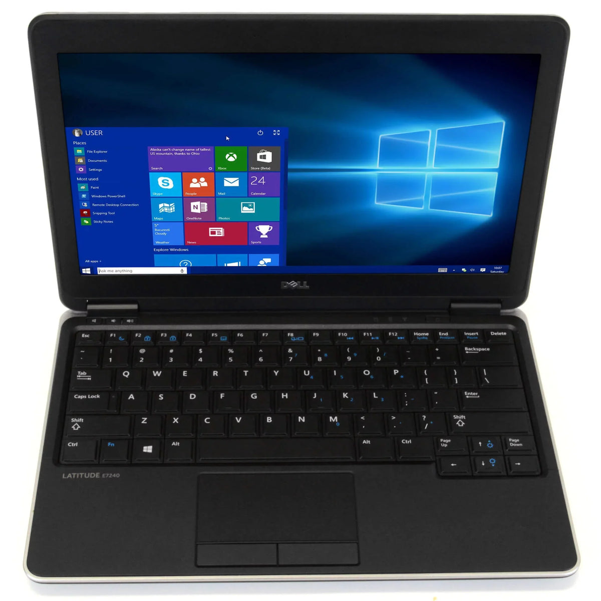 Previously owned E7240 Processor Gen 4 4GB Memory 128GB Solid State Drive Windows 10 Home 64 Bit