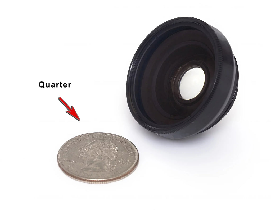 JVC PICSIO GC-FM1BUS 0.45x Wide Angle Lens (HD) Chrome Finish W/ Macro (Modification Style) Magnetic Type.