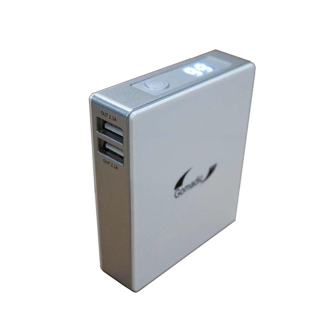 Gomadic High Capacity Rechargeable External Power Unit Pack suitable for the Garmin Nuvi 30 - Portable Charger with TipExchange Technology