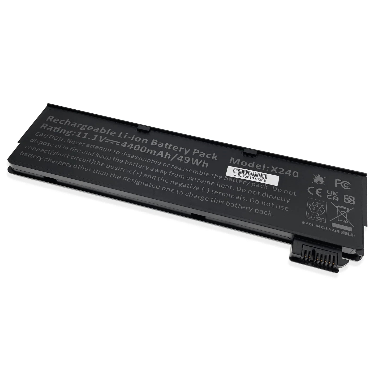 Cell for Lenovo ThinkPad P50S W550s T440 T450 T460 S440 S540 K2450 L450 L460 L470 T440 T450 T550 45N1130 45N1125 0C52861 4400mAh