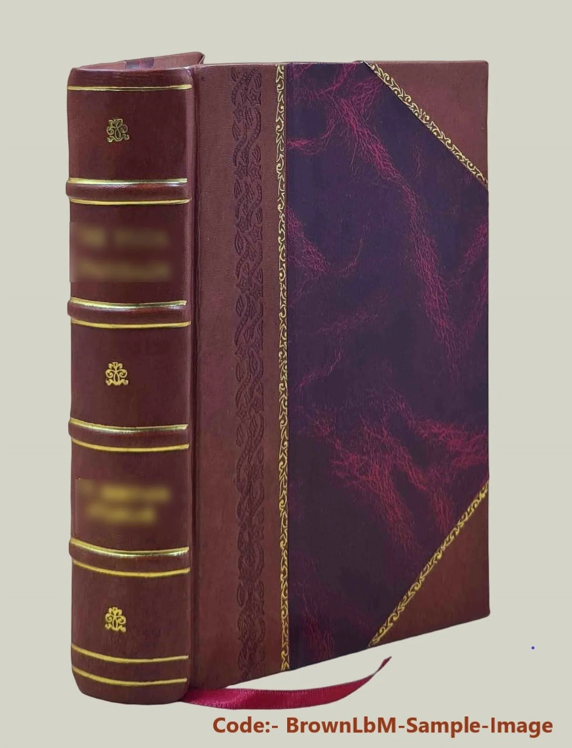 History of Danbury, Conn., 1684-1896 / from notes and manuscript left by James Montgomery Bailey ; compiled with additions by Susan Benedict Hill. 1896 [Leather Bound]