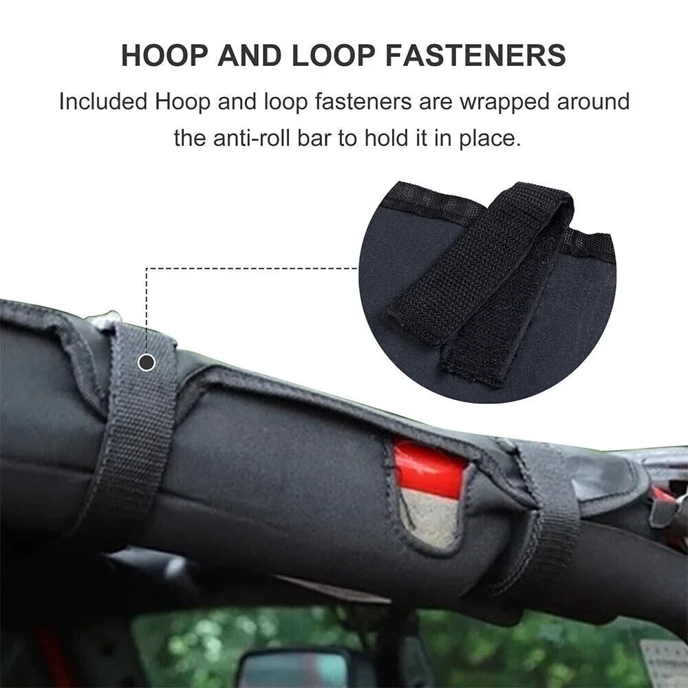 Paddsun For Jeep Wrangler JK JKU 07-2018 Waterproof Leather Sunshade Top Roof Cover