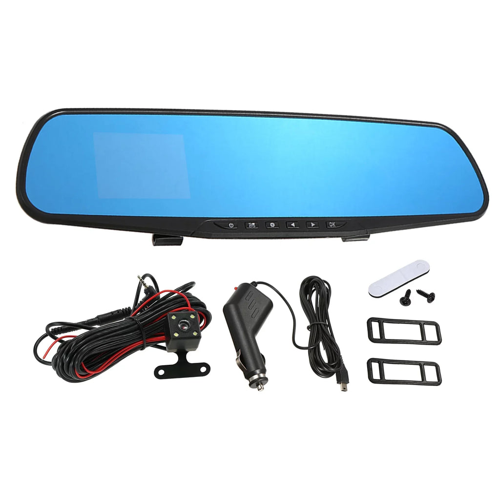 moobody Camera Car Driving Recorder - 1080P Full HD Dash Cam with 170°Wide Angle Lens, Loop Recording, and Motion Detection System for Optimal Security