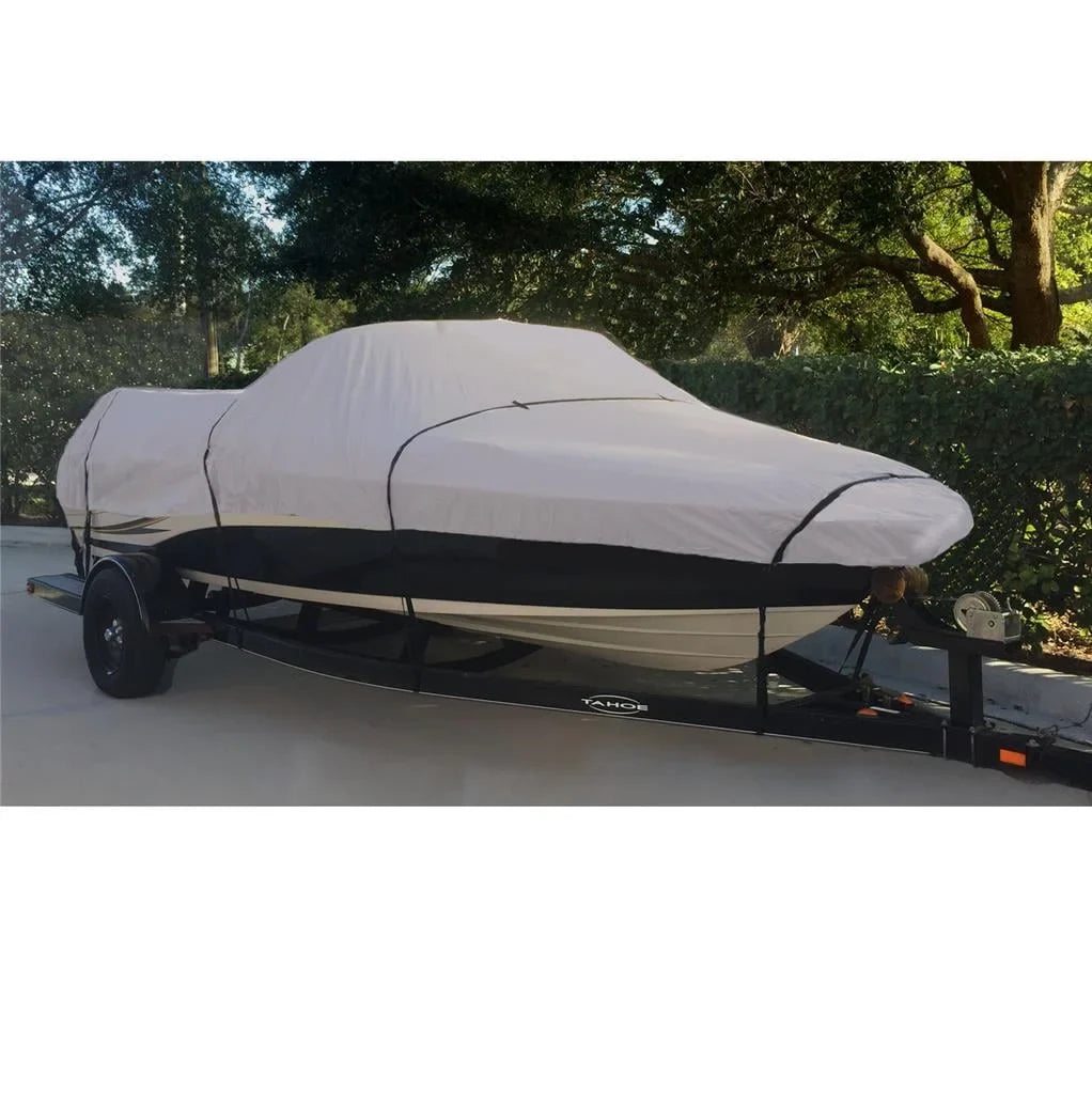 BOAT COVER Compatible for GREGOR EAGLE 17 WALK-THRU 2006-2012 STORAGE, TRAVEL, LIFT