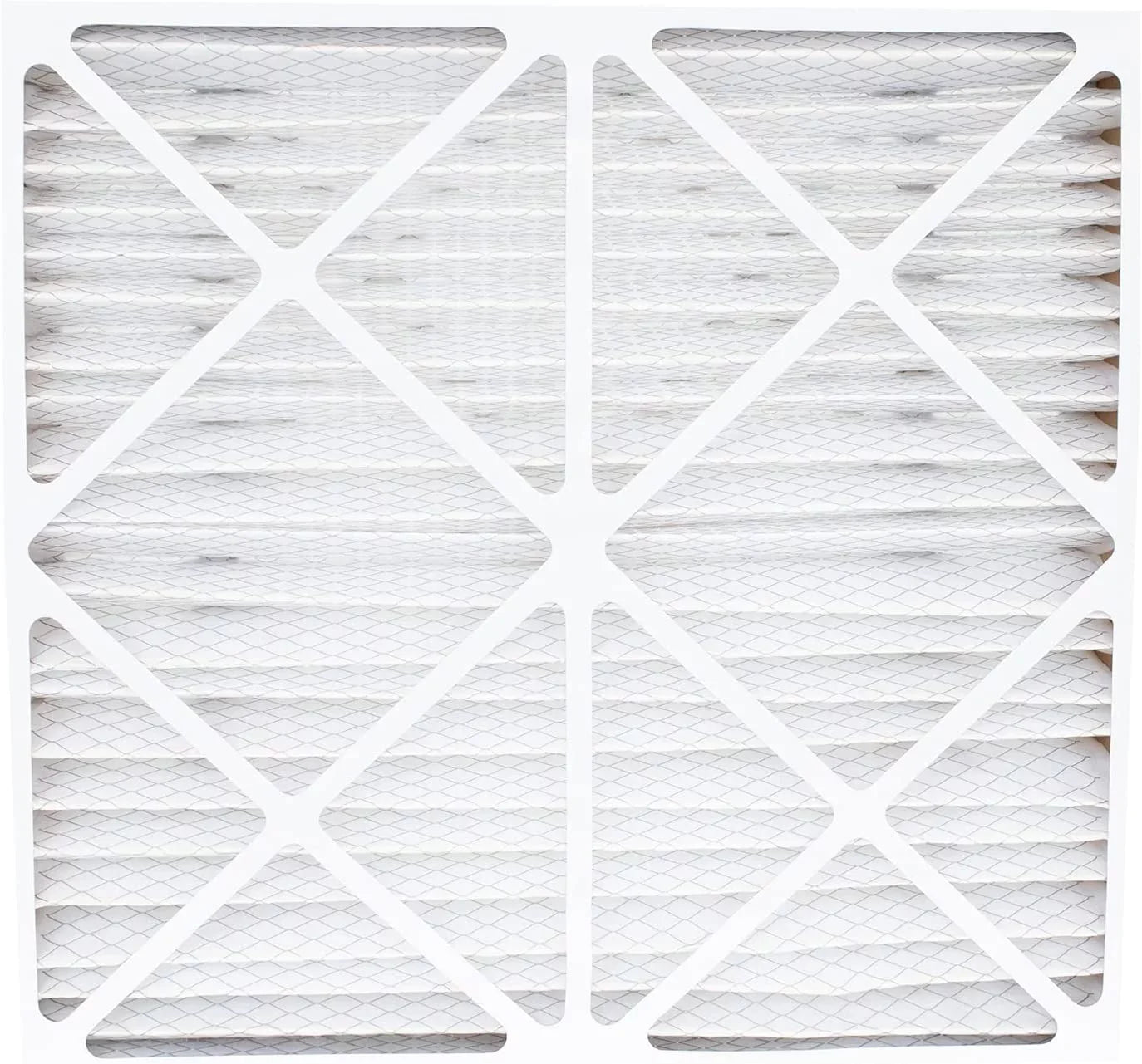Filterbuy 24x25x5 MERV 8 Pleated HVAC AC Furnace Air Filters for Carrier FILXXCAR0024 (3-Pack)