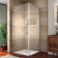 AstonGlobal Aquadica Completely Memory Square Shower Enclosure in Chrome - 30 x 30 x 72 in.
