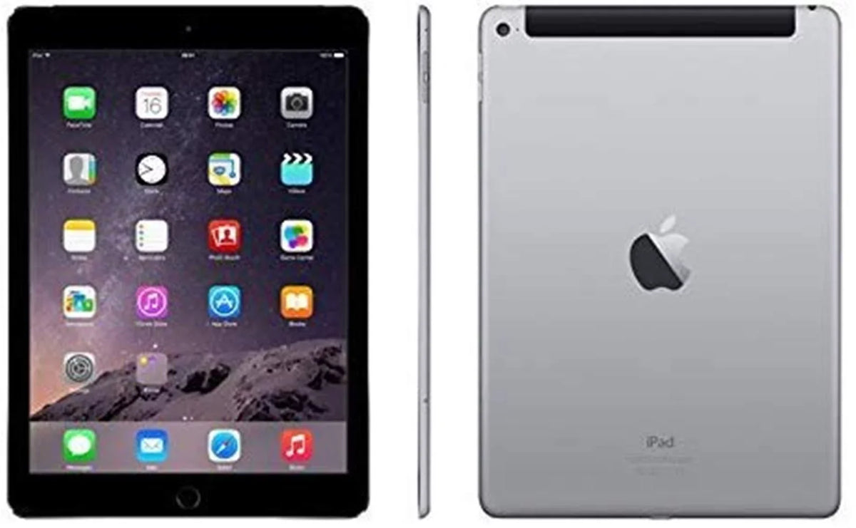 Restored Apple Ipad Air 2 - 9.7" Apple A8X Processor 1.5 Ghz 2GB Memory 64GB Storage Only Wifi - Space Gray (Refurbished)